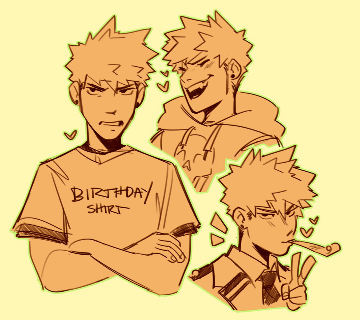 kacchan doodles