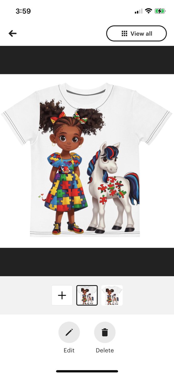 Here’s a shirt we have for autism awareness month for girls if you would like to order you can get it on our Etsy shop divine eternal legacy divineeternallegacy.etsy.com #AutismAwareness #AutismAcceptanceMonth #blackowned #blackownedclothing #etsy #EtsySeller #etsyshop #etsyfinds