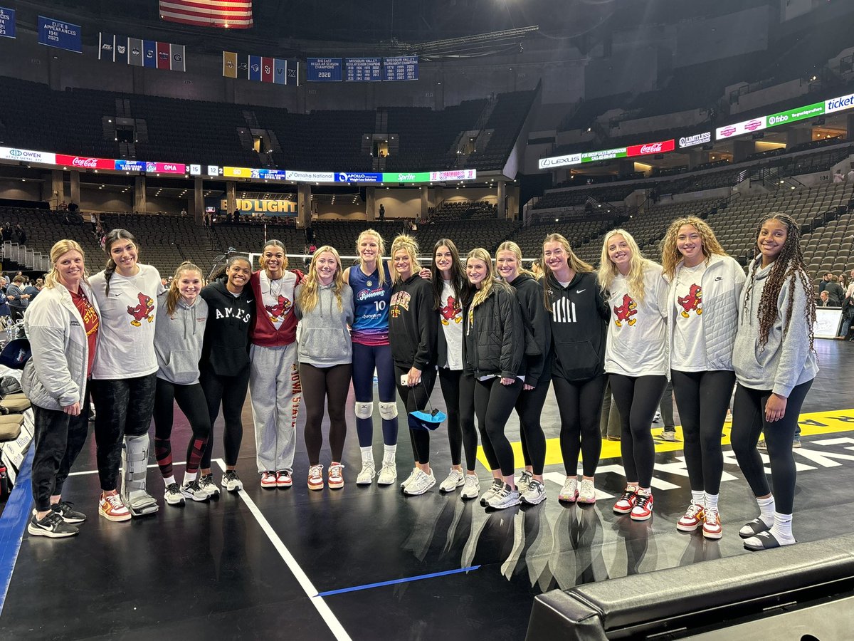 Congrats Jess Schaben and <a href="/OmahaSupernovas/">Omaha Supernovas</a> on a great match and another win! Amazing to see someone live out a dream and awesome way for <a href="/CycloneVB/">Iowa State Volleyball</a>  to cap off spring season. ❤️💛