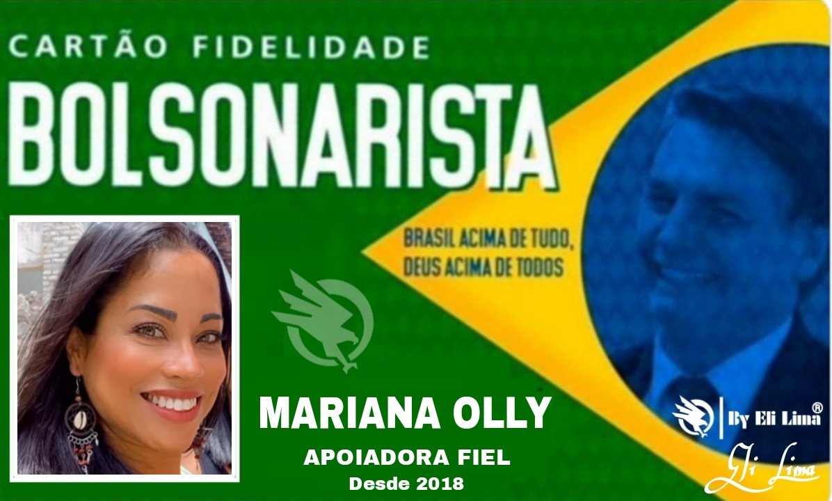 Sou Apoiadora fiel ,💯% Bolsonarista desde 2018🇧🇷💚💛 Mais alguém? Obrigada @Elilima001