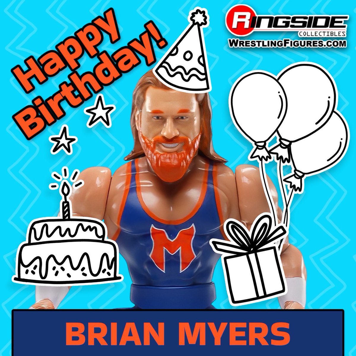 🥳 Happy Birthday @Myers_Wrestling! 🥳

Shop his Ringside figures at Ringsid.ec/MWFP!

#RingsideCollectibles #WrestlingFigures #BrianMyers #MajorWFPodcast #TNARebellion #ScratchThatFigureItch