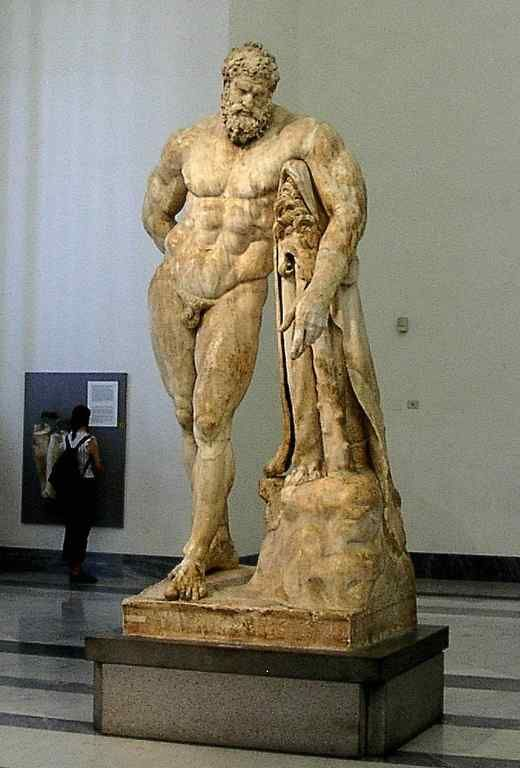 classics.cam.ac.uk/museum/collect… The Weary Hercules. . . Sometimes known by his Greek name, 'Farnese Herakles'.