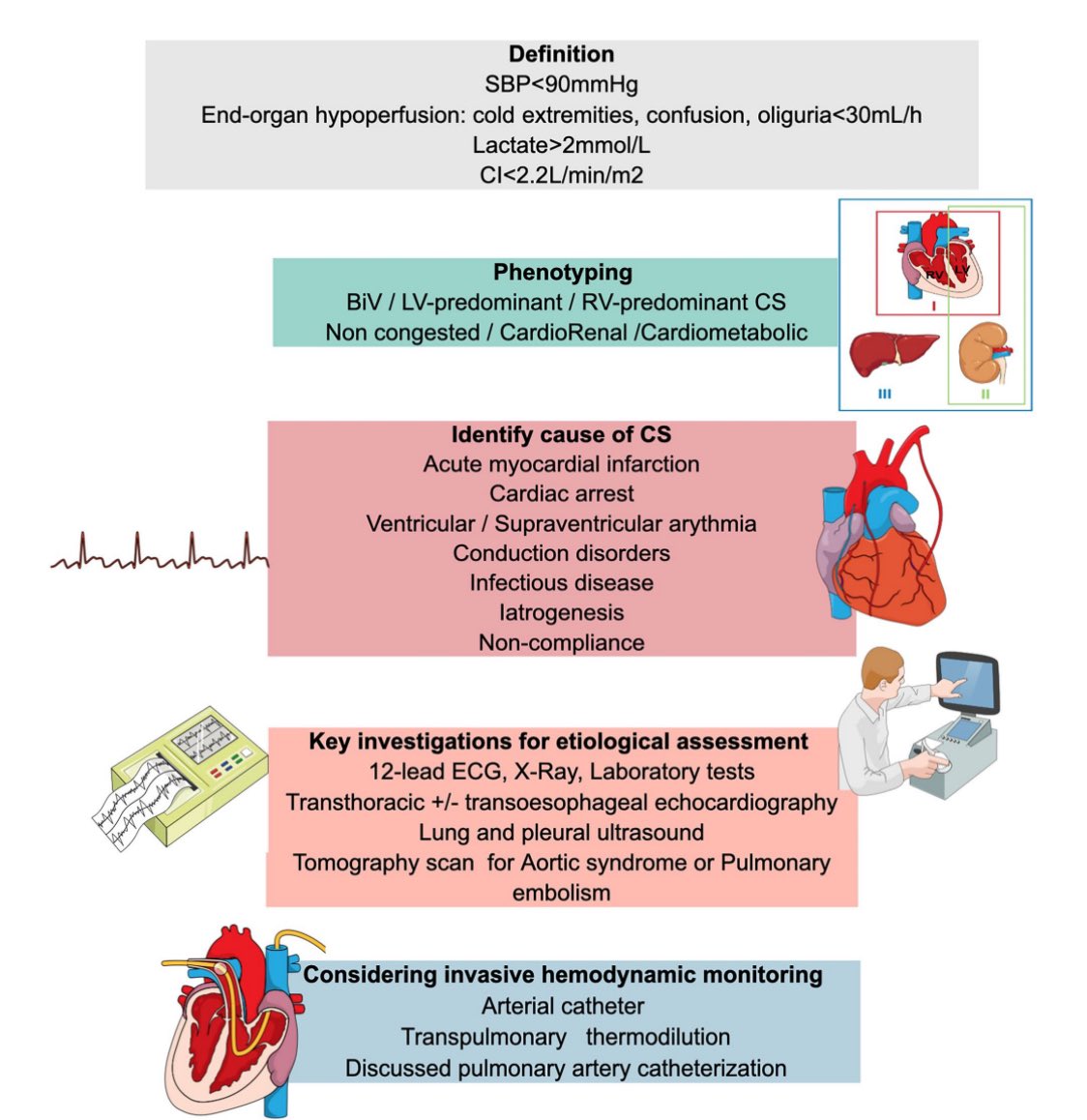 jpcostabel's tweet photo. Shock cardiogenico: nuevos mensajes… entender la etiología y hacer un manejo muy individualizado evitando correr de atrás el problema! https://t.co/W4V5YhBn0y