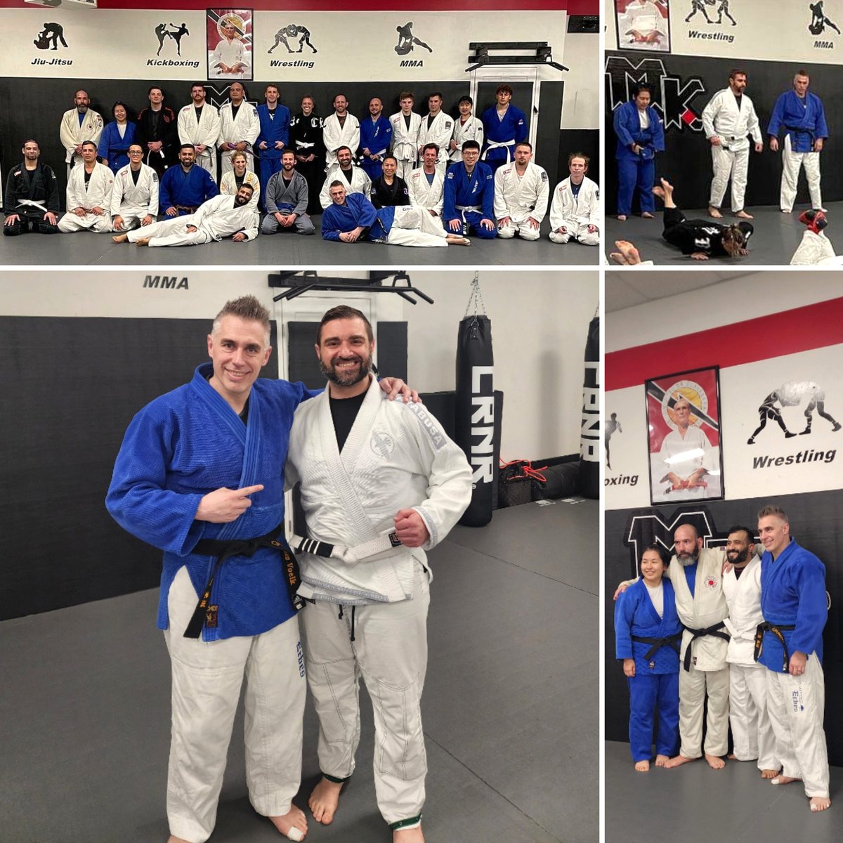 steveexplore's tweet photo. Training Hard all spring 🥊🥊
#jiujitsu &amp; #judo #training 🥋🥋 #mma #wrestling #kickboxing https://t.co/o4MZjcUBlP