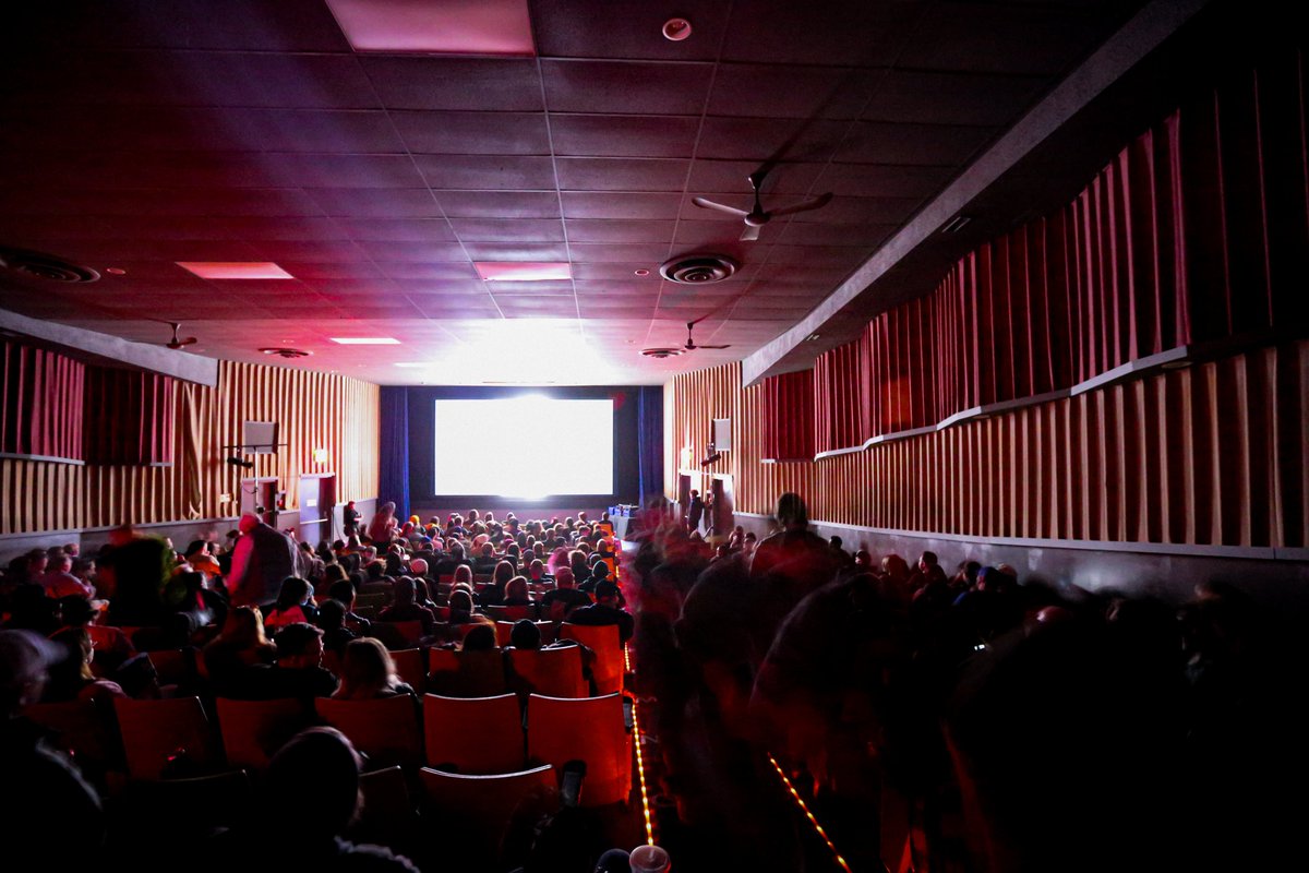 Our favourite sight: a full house at @GlobeCinema. We love watching movies with you, CUFF Fans! What are you seeing this weekend at #CUFF24? 🎬 calgaryundergroundfilm.org/schedule