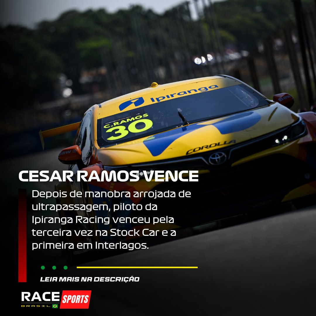 Felipe Massa marcou seu sexto pódio consecutivo em etapas e Thiago Camilo fechou o top-3.

A disputa da corrida principal da rodada, o GP ArcelorMittal Interlagos Stock Car, a partir de 12h30 (horário de Brasília).

#StockCarProSeries #StockCar #stockcarracing