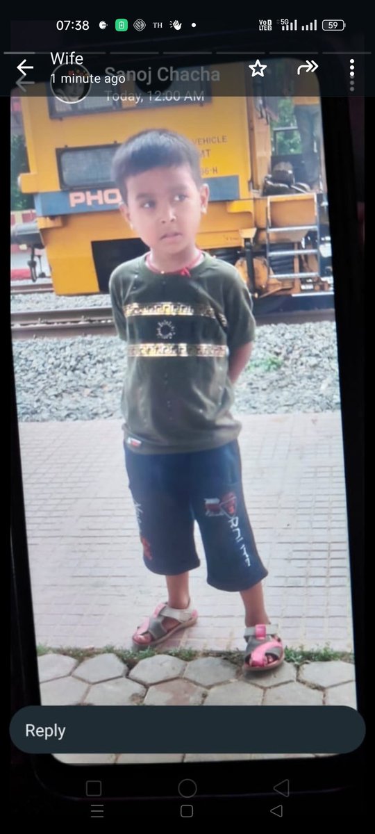 Pankajm17368385's tweet photo. My nephew kidnapped near the maw station. Plz take action @Uppolice @WesternRly @PMishra_Journo @aajtak https://t.co/JkwInK1ucg
