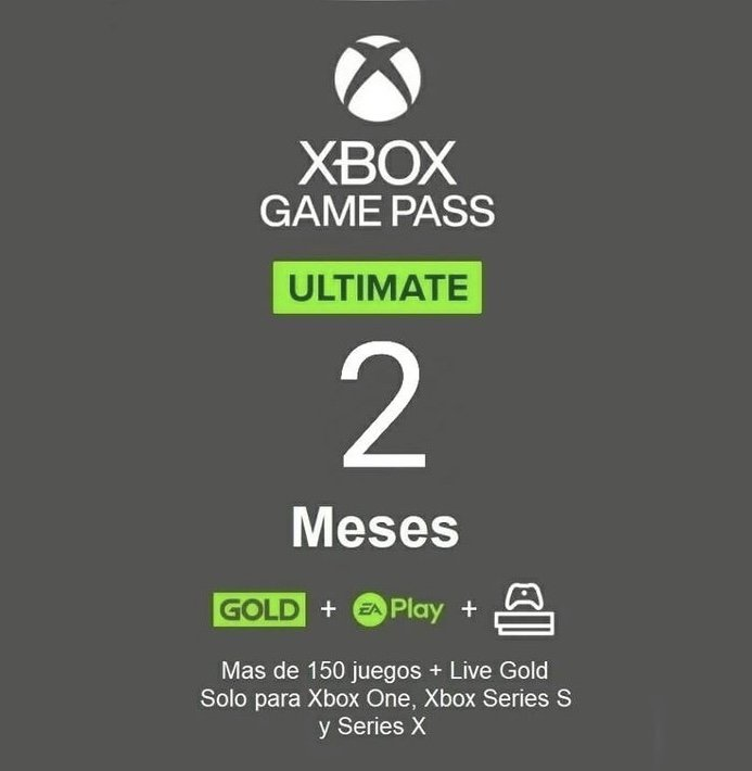 Ya contamos con otros codigos de game pass ultimate tanto de 1 mes como de 2  

1 mes game pass ultimate $120

2 meses game pass ultimate $170
Poco a poco se empieza.