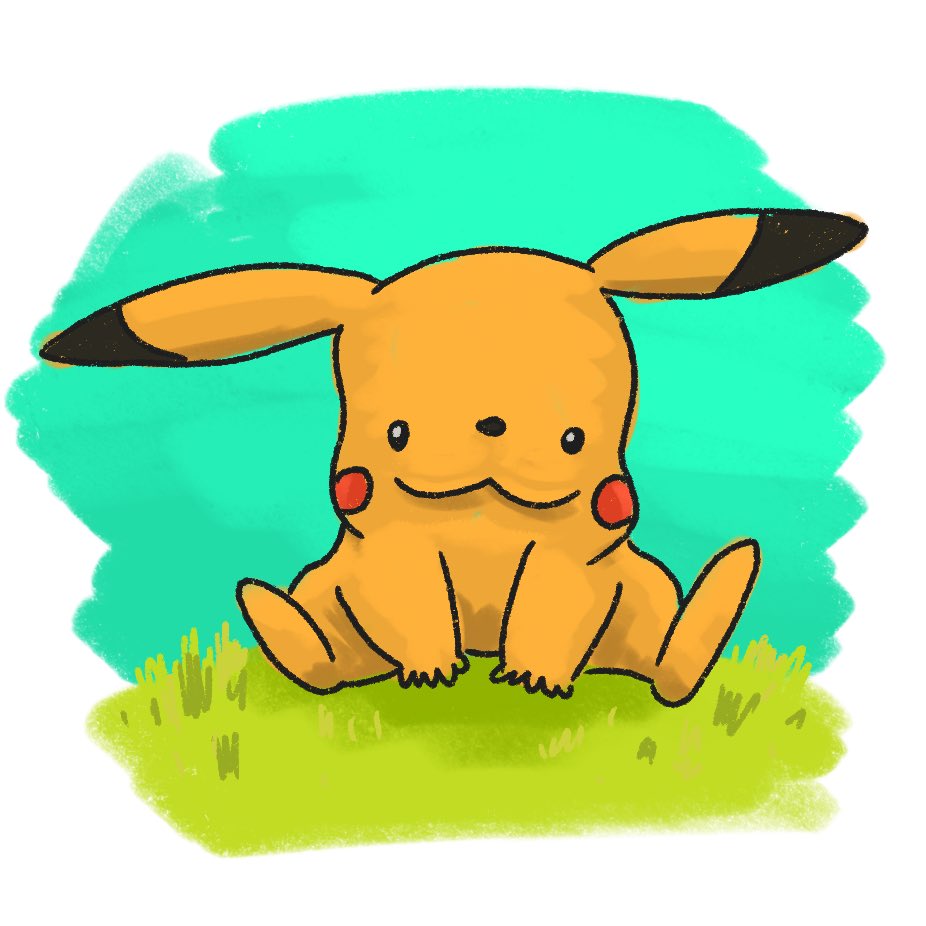 CosmicNimbus's tweet photo. I call him Derpichu #pikachu #pokemon #drawing #art https://t.co/Yg8cQFbF2l