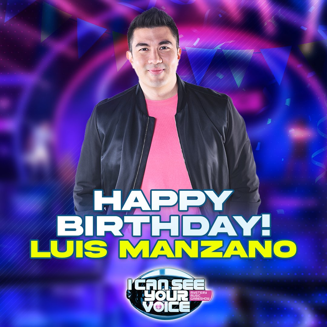 Happy Birthday sa ating Pambansang Host, @luckymanzano 🥳