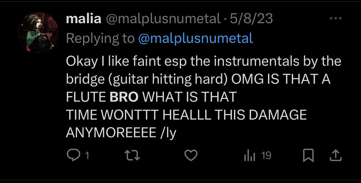 malplusnumetal's tweet photo. reply for a word to search on ur account
I got bro

It’s just twin temple and linkin park brain rot 😭 https://t.co/v1Cqc5LWR7