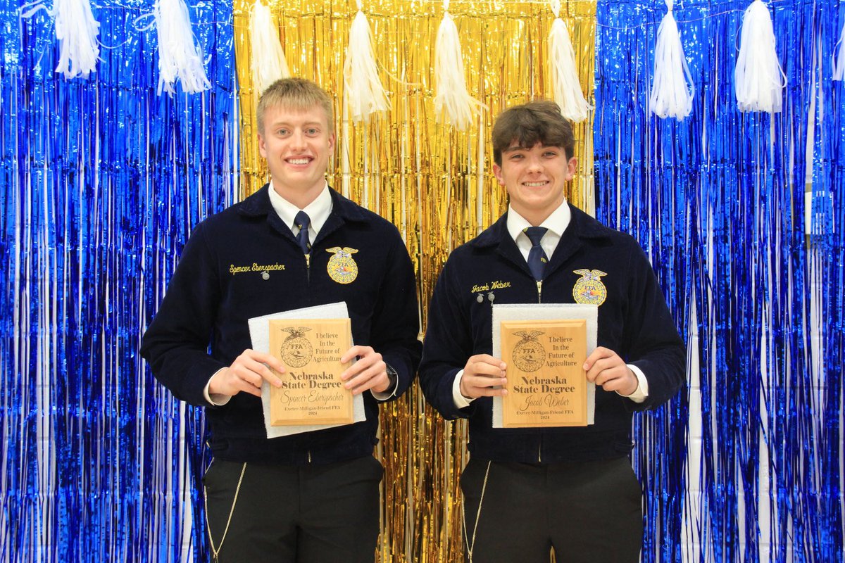 emf_ffa's tweet photo. Congrats to our State, Chapter, Greenhand, and Discovery Degree recipients! #emfbobcats https://t.co/8MXaOfyMyI