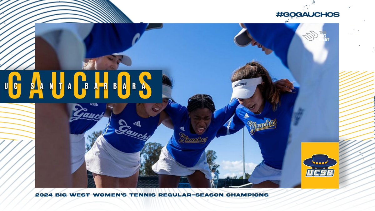 Gauchos On Top! 🎾 @UCSBWTennis clinches the 2024 Big West Women's Tennis regular-season title! 🏆 #OnlyTheBold x #GoGauchos