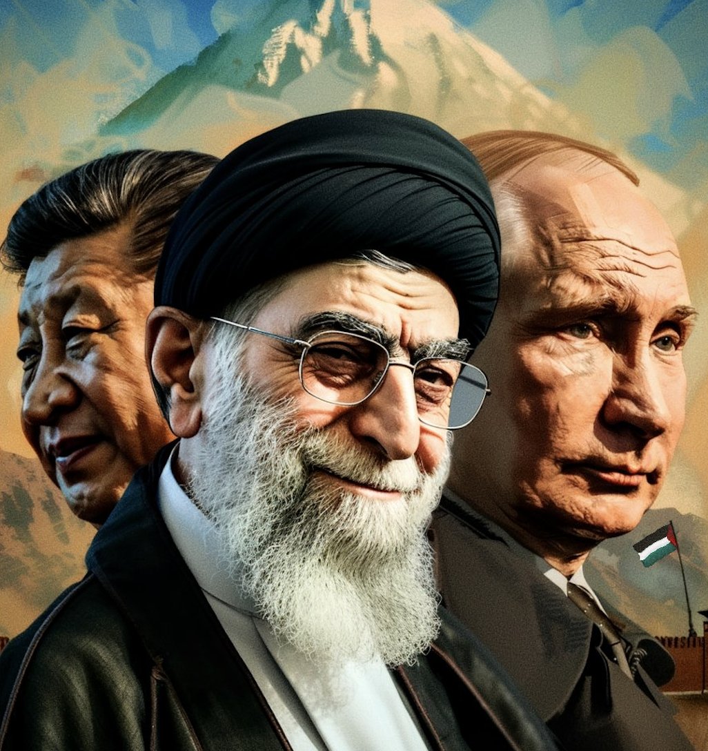 🚨🇮🇷🇷🇺🇨🇳 FREEDOM FIGHTERS - art by @PUNlSHEDJesus