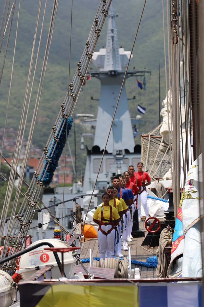 #Enterate ||  ¡AVANTE PAREJO! Hoy inició el XXXIV Crucero de Instrucción al Exterior 2024 "Integración Caribeña", dirigido a la formación en las artes marineras de los cadetes de la <a href="/Umbv_Fanb/">Universidad Militar Bolivariana de Venezuela</a>, quienes serán embajadores de la Patria de Bolívar, llevando mensajes de paz y unión.