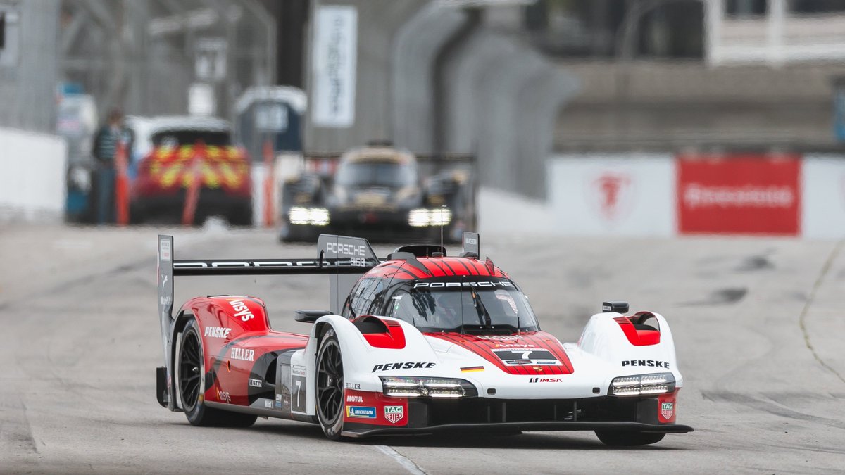 #IMSA - That's another podium for the #Porsche963! Here are the GTP class results from this year's @IMSA @GPLongBeach ⬇️

P3 - #7 #PorschePenskeMotorsport 
P4 - #6 @Team_Penske 
P5 - #5 @ProtonRacing 
P7 - #85 @JDCMotorSports 

#Raceborn