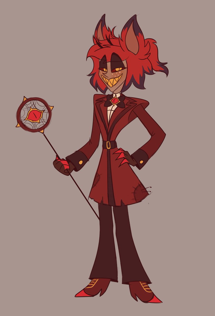 idk some lazy Alastor redesign (sorry for monocle 🥱)

#Alastor #HazbinHotel #HazbinHotelAlastor #alastorhazbinhotel