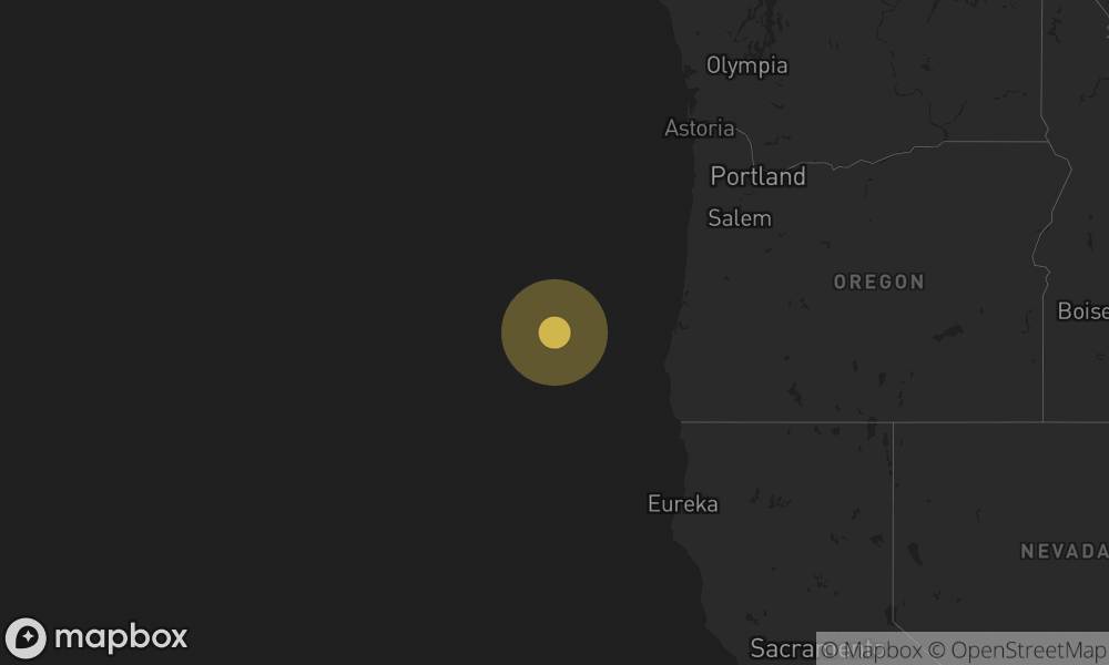 A 3.0 magnitude #earthquake occured at 188 km W of Bandon, Oregon. See the full report at: earthquakefeed.com/eq/us7000mdig/…
