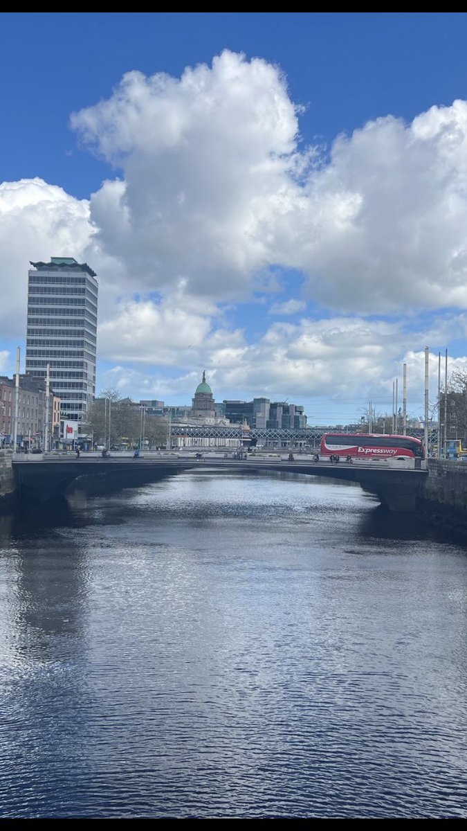 Dublin City 🌆 what beautiful day today