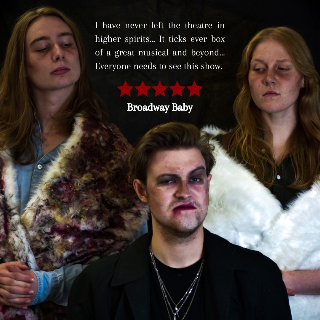 GFDmusical's tweet photo. Darkly comic, gleefully macabre and now Offie award-winning, Godfather Death is not to be missed! Don’t believe us? Check out what critics have been saying about the show!

Our tour kicks off on Thurs 25th in St Andrews before Glasgow + Kirkcaldy.
Tickets: https://t.co/kRvwauUbHt https://t.co/U9c9khwK18