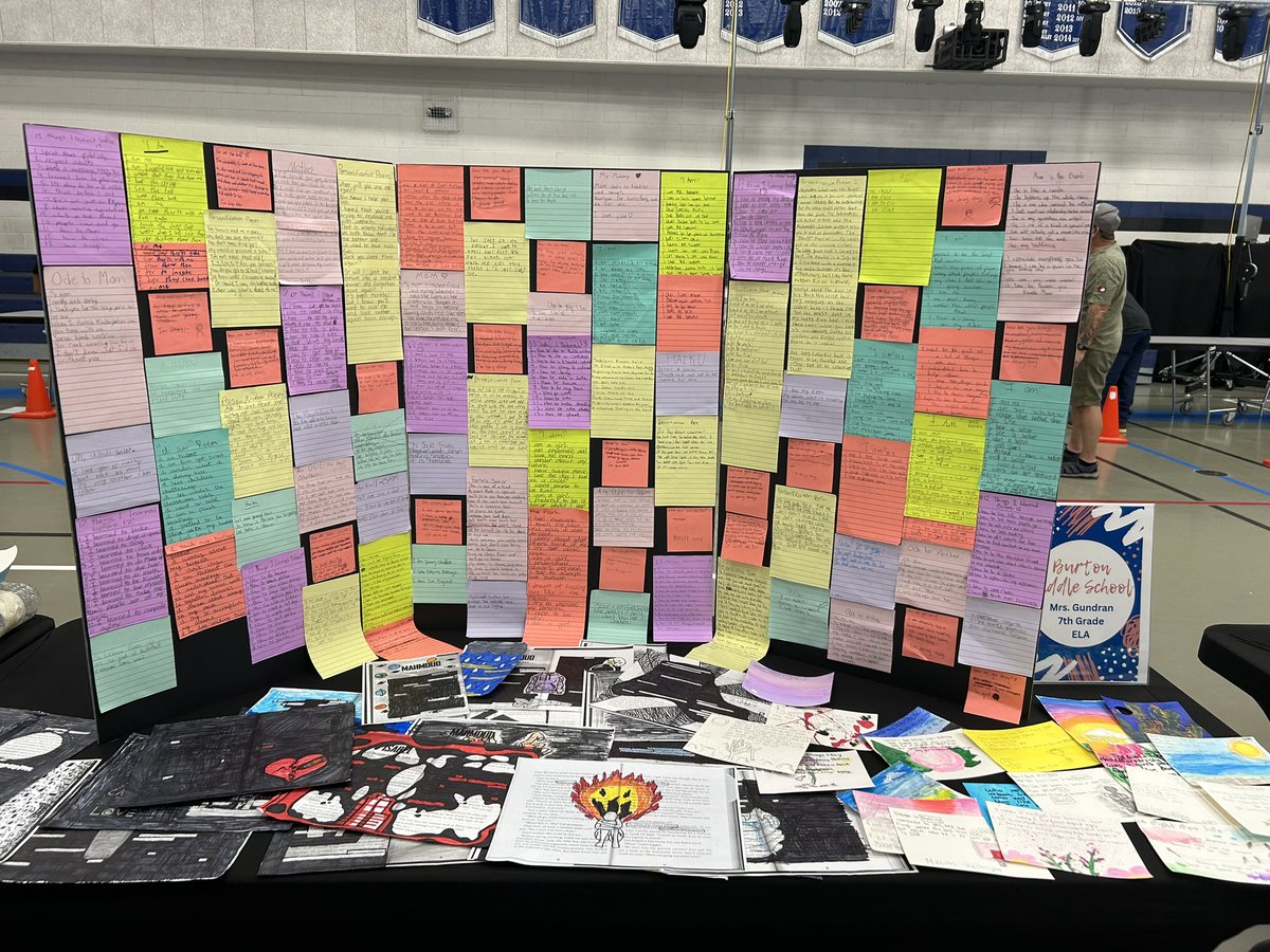 Great projects on display at the GATE Showcase and Family Picnic! #burtonexperience