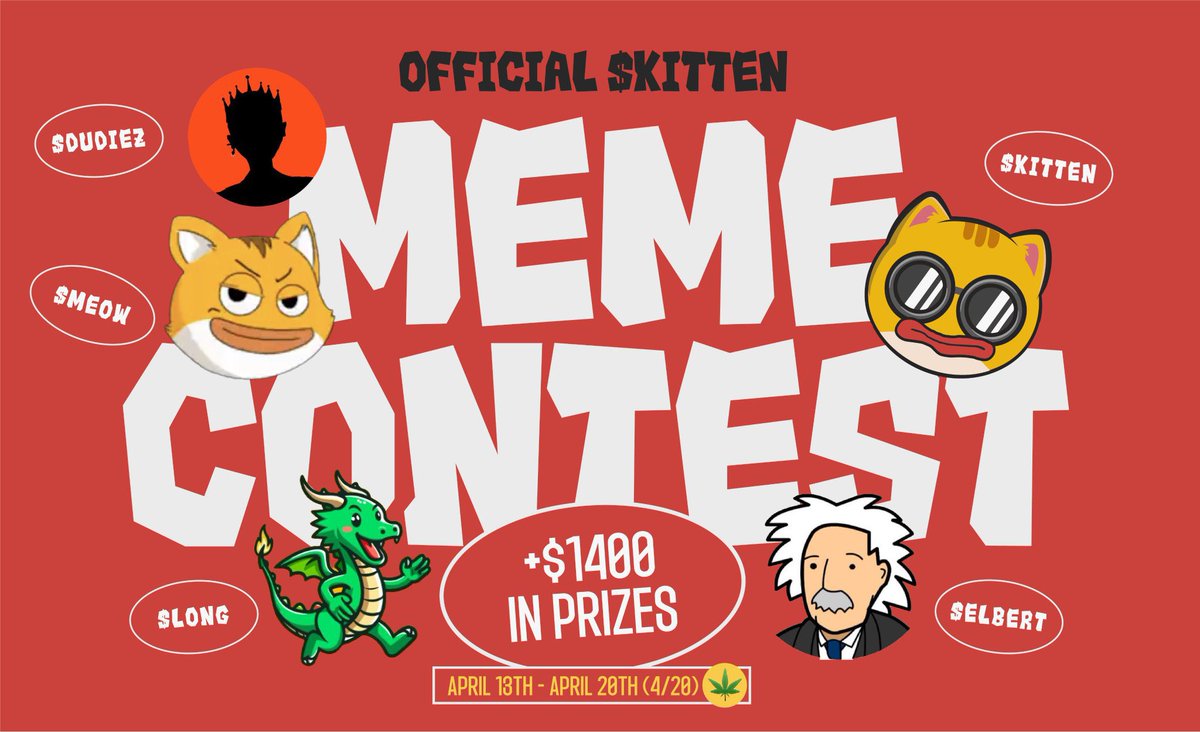 Last day to submit all meme entries if you’re not too high ;)! Let’s go Kittens!