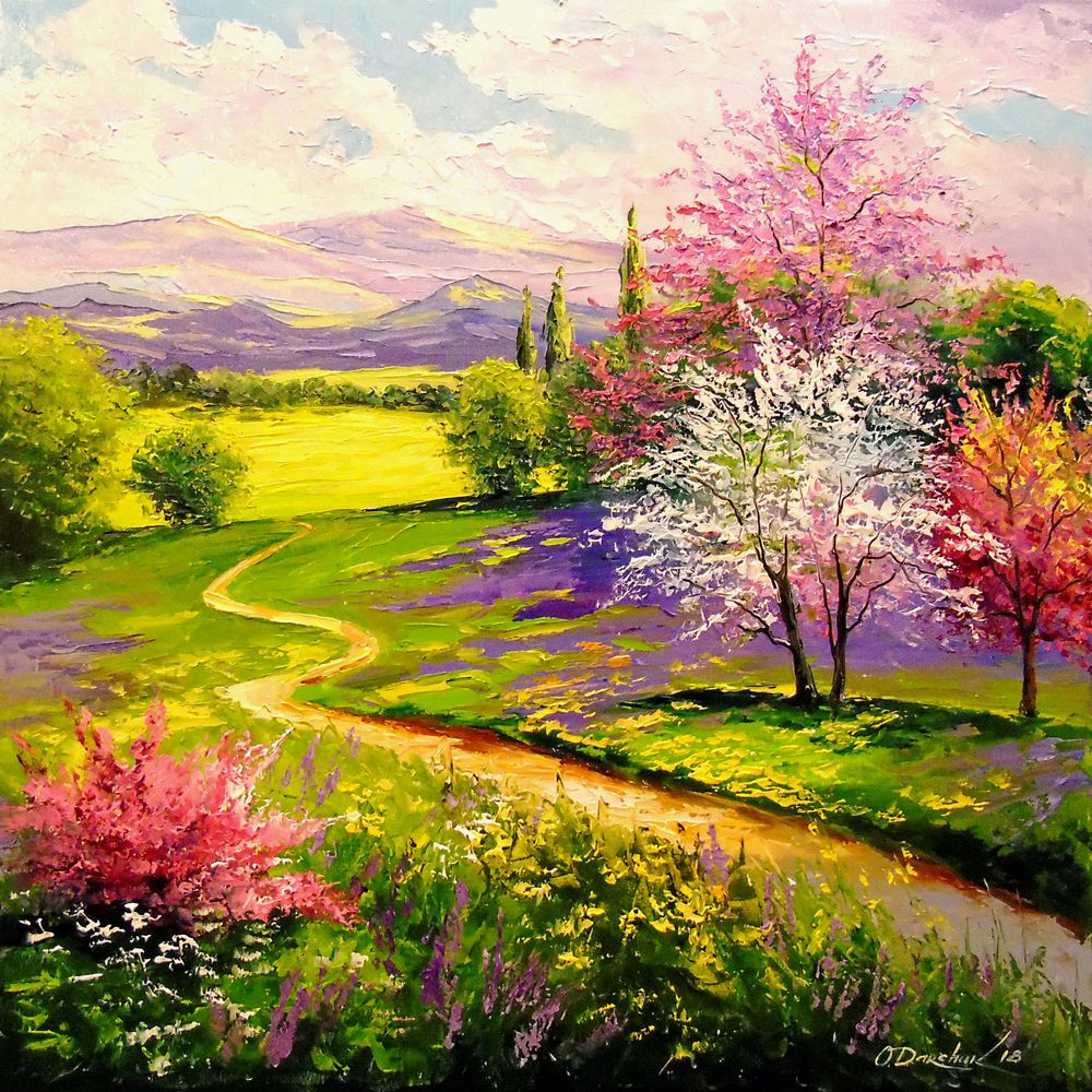 a #path to engage Spring's delight #inkMine olha darchuk