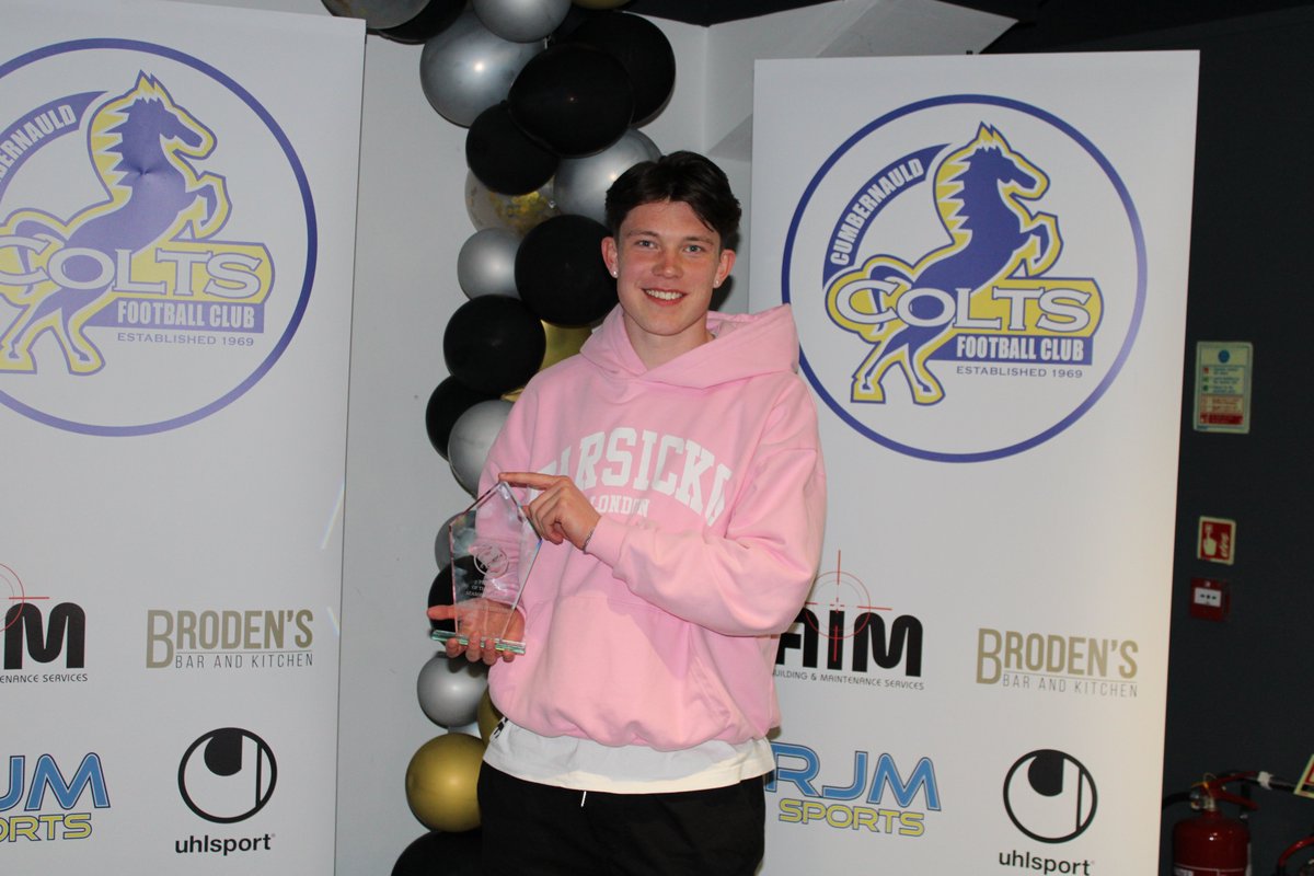 OfficialCColts's tweet photo. Final award for the first team went to @RFC_Youth loan Kristian Webster who was presented with the Board &amp; Committee Player of the Year. https://t.co/cUT7d5Idvz