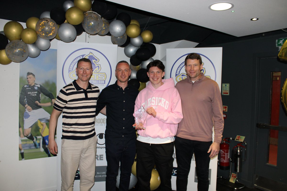 OfficialCColts's tweet photo. Final award for the first team went to @RFC_Youth loan Kristian Webster who was presented with the Board &amp; Committee Player of the Year. https://t.co/cUT7d5Idvz
