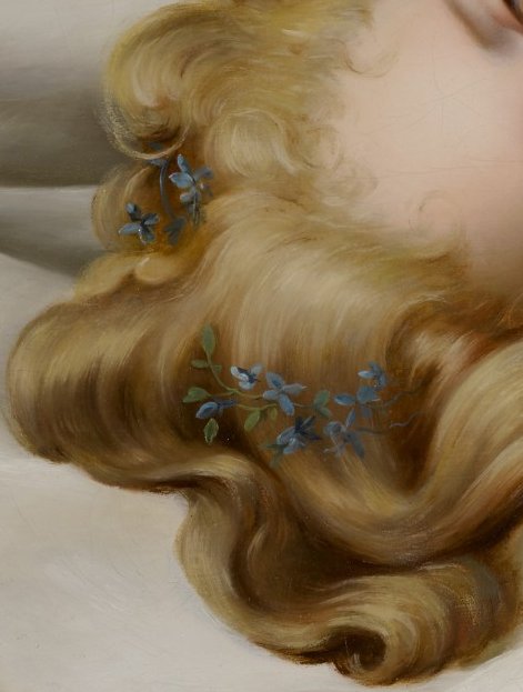 Jean-Baptiste Regnault - Danaë (detail)