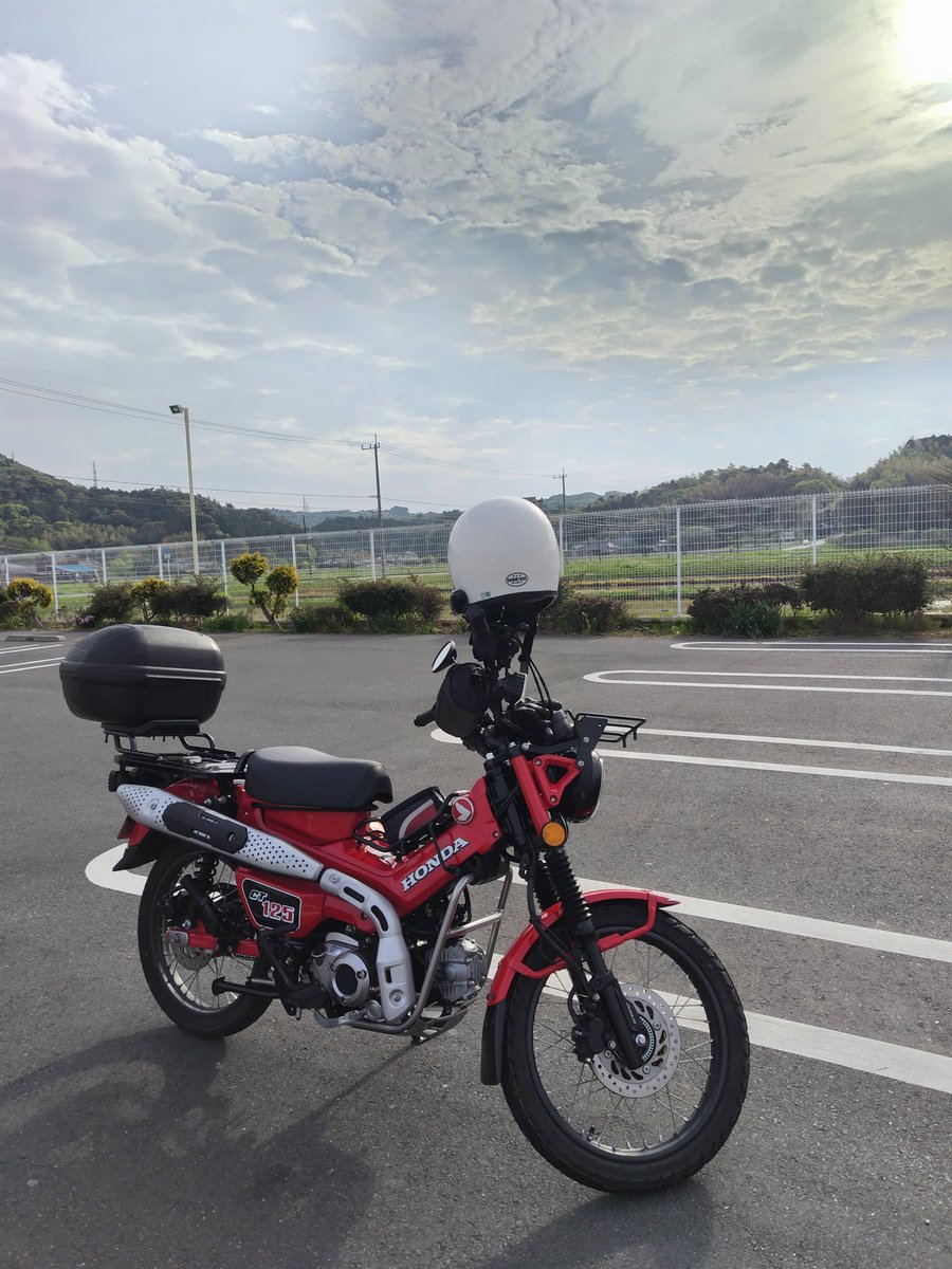 朝散歩
#RIDE
#ハンターカブ
#CT125