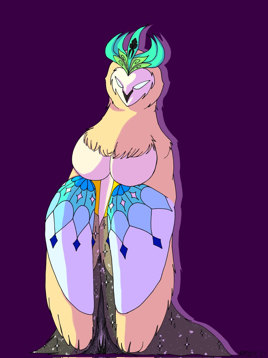 M1NTY_0's tweet photo. The owl Goddess herself ✨️😌💅 https://t.co/E5ESgYrSGJ