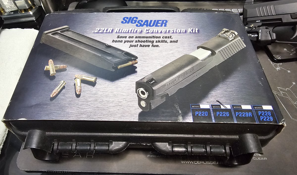 FINALLY found my 226 conversion slide, now I don't have to go to my crappy p22 to scratch that plinking itch
