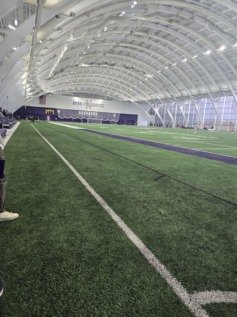 Had a great time today at Northwestern University! @CoachSmith_9 @NUFBRecruiting @LukeWalerius_ @CoachQuedenfeld @BrotherRiceFB @EDGYTIM @LemmingReport @OLineDlineFact1 @CoachTyRich74 @Rivals @RivalsPapiClint