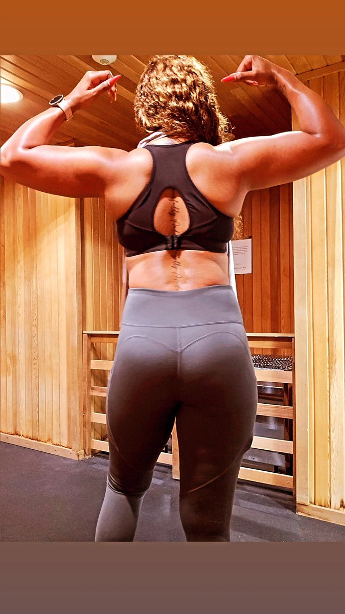 Wake up beauty, it's time to go beast mode.... strong is sexy. 💪🏾😍❤️‍🔥🔥#strongisthenewbeautiful #CheckedIn #151fit #151threads #team151 #1stladyflex #coachj #fitmom #fitcoach #fortyplusandfabulous #gymaddict #fitnessmotivation #fitnessjourney #gains   #fearfullyandwonderfullymade