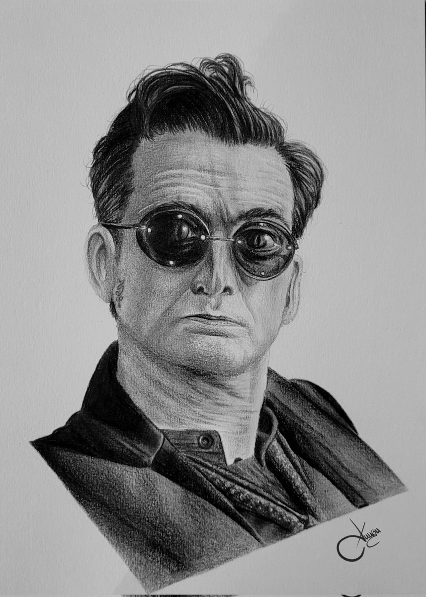 Two traditional Crowleys in a row! Next up is Aziraphale again

#GoodOmens #Crowley