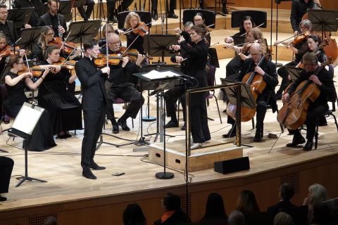 A wonderful dance filled programme tonight <a href="/BridgewaterHall/">The Bridgewater Hall</a> with Anja Bihlmaier and <a href="/SpacekViolin/">Josef Spacek</a>. Thanks to everyone who joined us!