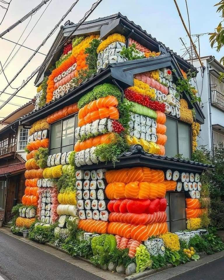 A whole new definition to “sushi house”.

#sushi #sushitime #sushilovers #japaneserestaurant #sushilove #gotfadedjapan #fadedjapan