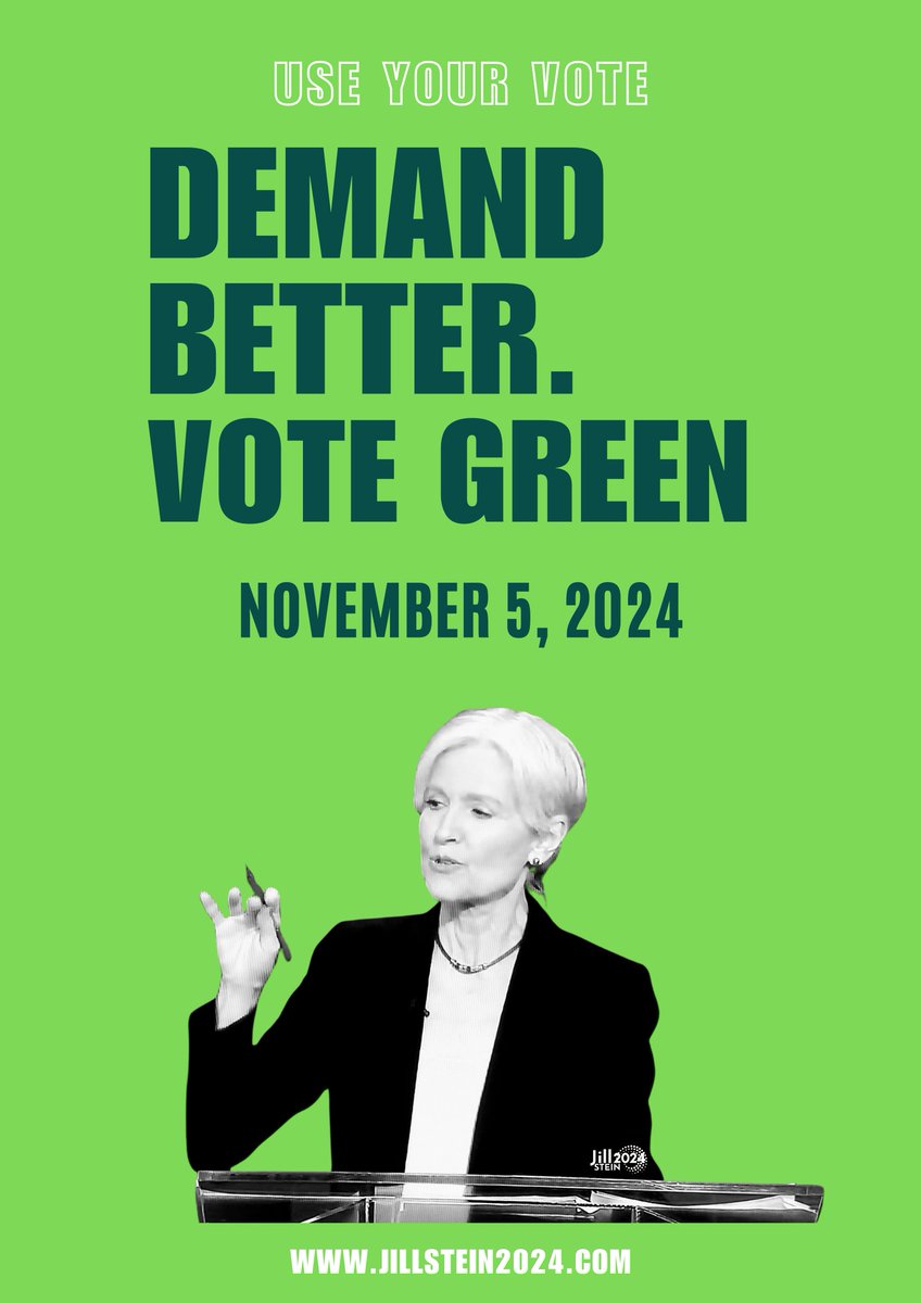 Flyers are one of the most impactful and cost-effective ways to raise awareness and spread the word about our pro-worker, anti-war, anti-genocide, climate action agenda.  

Amplify your voice in your community with these free campaign resources: jillstein2024.com/resources