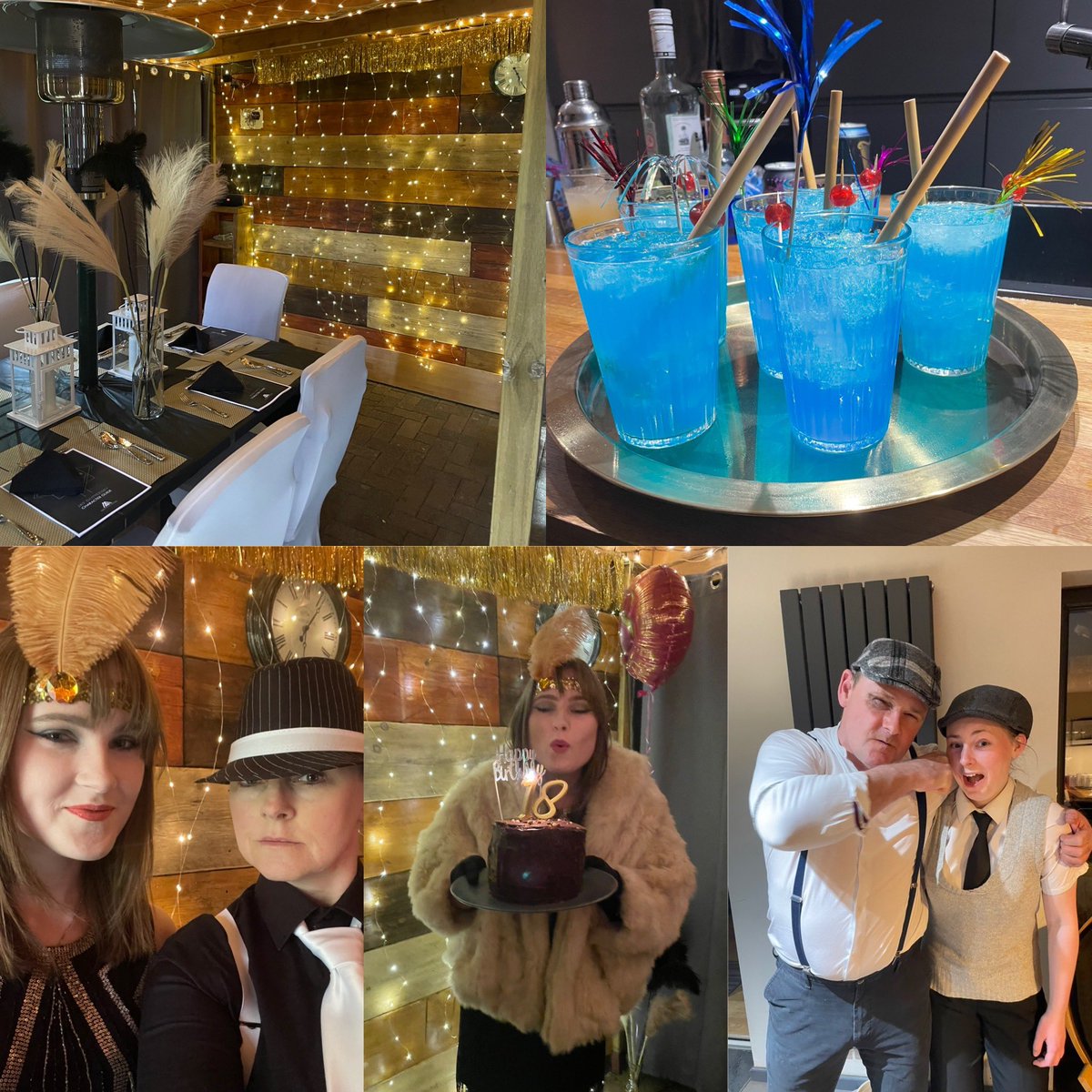 So much fun hosting a 1920s Murder Mystery party to celebrate my eldest’s 18th birthday.