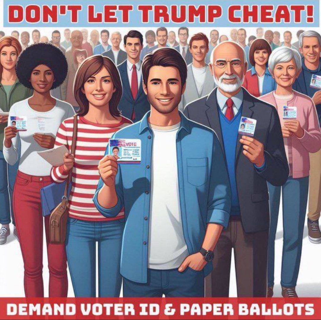 Invest in #AbsenteeBallots #PaperBallotsnd and #Voterid

Dote let Trump steel election in Pennsylvania @GovernorShapiro