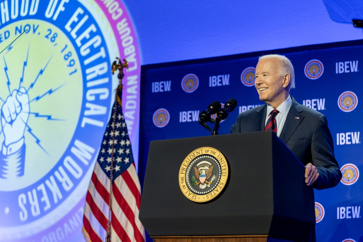 When I signed the Butch Lewis Act – the most significant law for union retirement security in 50 years – I protected the hard-earned pensions of record numbers of union workers and retirees including thousands from the IBEW.