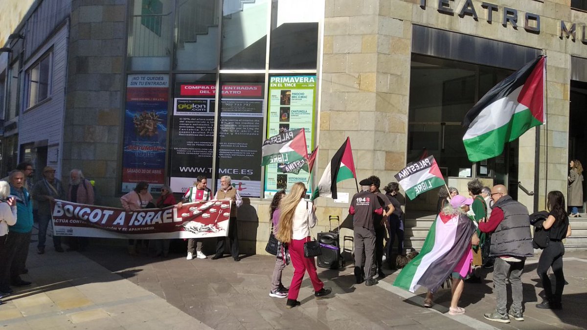 🇵🇸Y por la tarde #BoicotMayumana en Torrelavega en dos sesiones: 🇵🇸 17,30-18 🇵🇸20,30-21