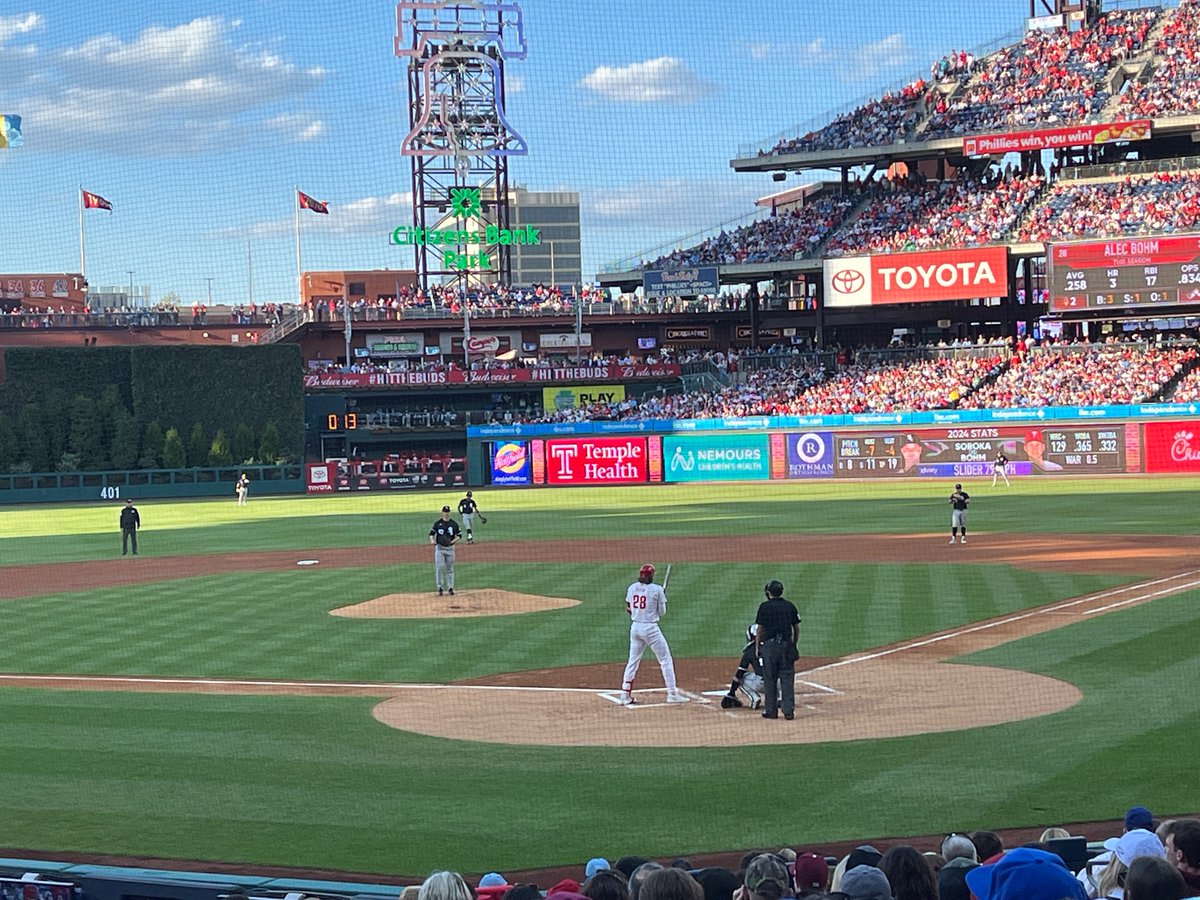 Great day for a game #Phillies