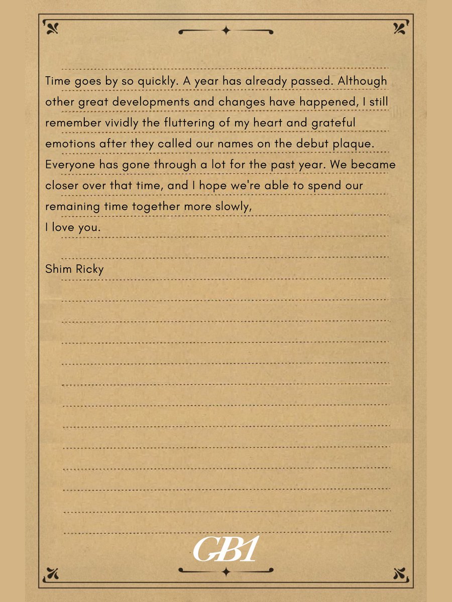 DOUBLEBASEONE_'s tweet photo. [ 📷 ] #RICKY update on PLUS CHAT

[ENG]  Dear_ZEROBASEONE💌

#ZB1 #ZEROBASEONE
#제로베이스원 @ZB1_official https://t.co/slDdkQ99R8