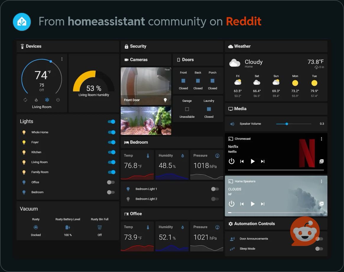 DamianCatanzaro's tweet image. Entre ayer y hoy estuve configurando una PC vieja que tengo en casa para usarla como servidor, le puse Ubuntu Server y por ahora le instalé Home Assistant.
La idea es que esta PC sea el “cerebro” de toda la casa, que se controle desde las cámaras, temperatura, luces, todo lo…