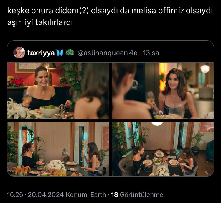 bugün prive attığım tweet ve akşamına gelen fragman… neee nasıl yaniii