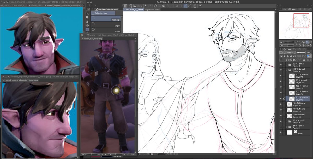 gotta get it done~

artworks used as reference belongs to the amazing creative team of Palia <3 <3 <3

#WIP