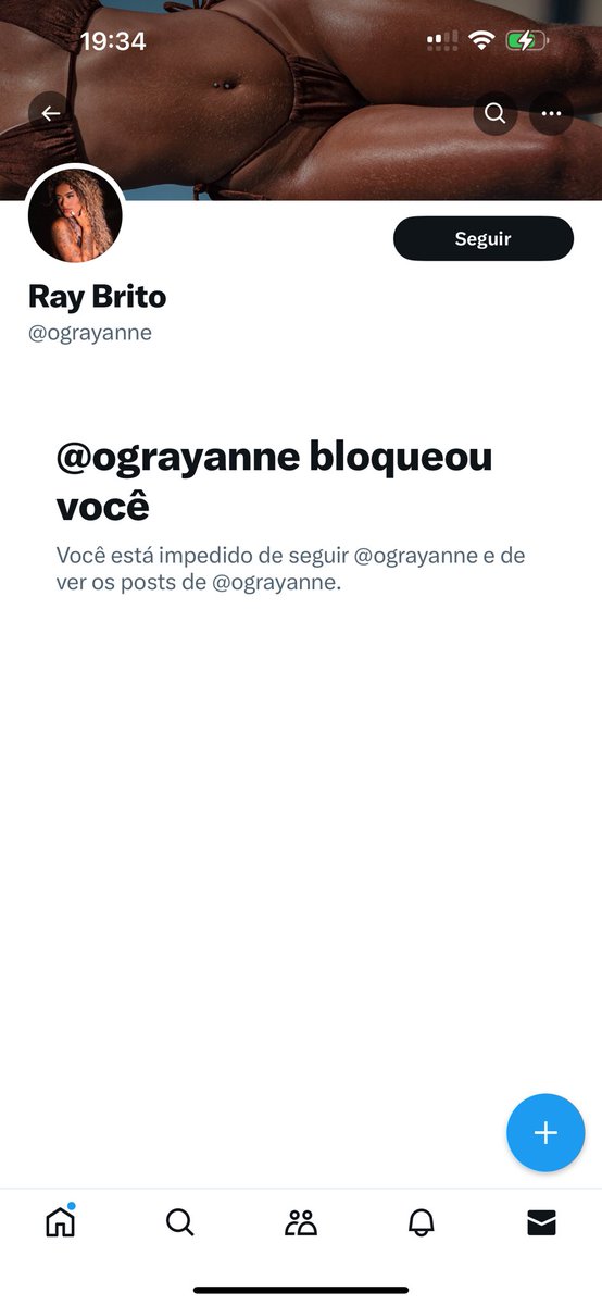 Veio cacarejar na minha dm e me bloqueou, não me deu nem o direito de responder! Então vamos lá, RAY BRITO…