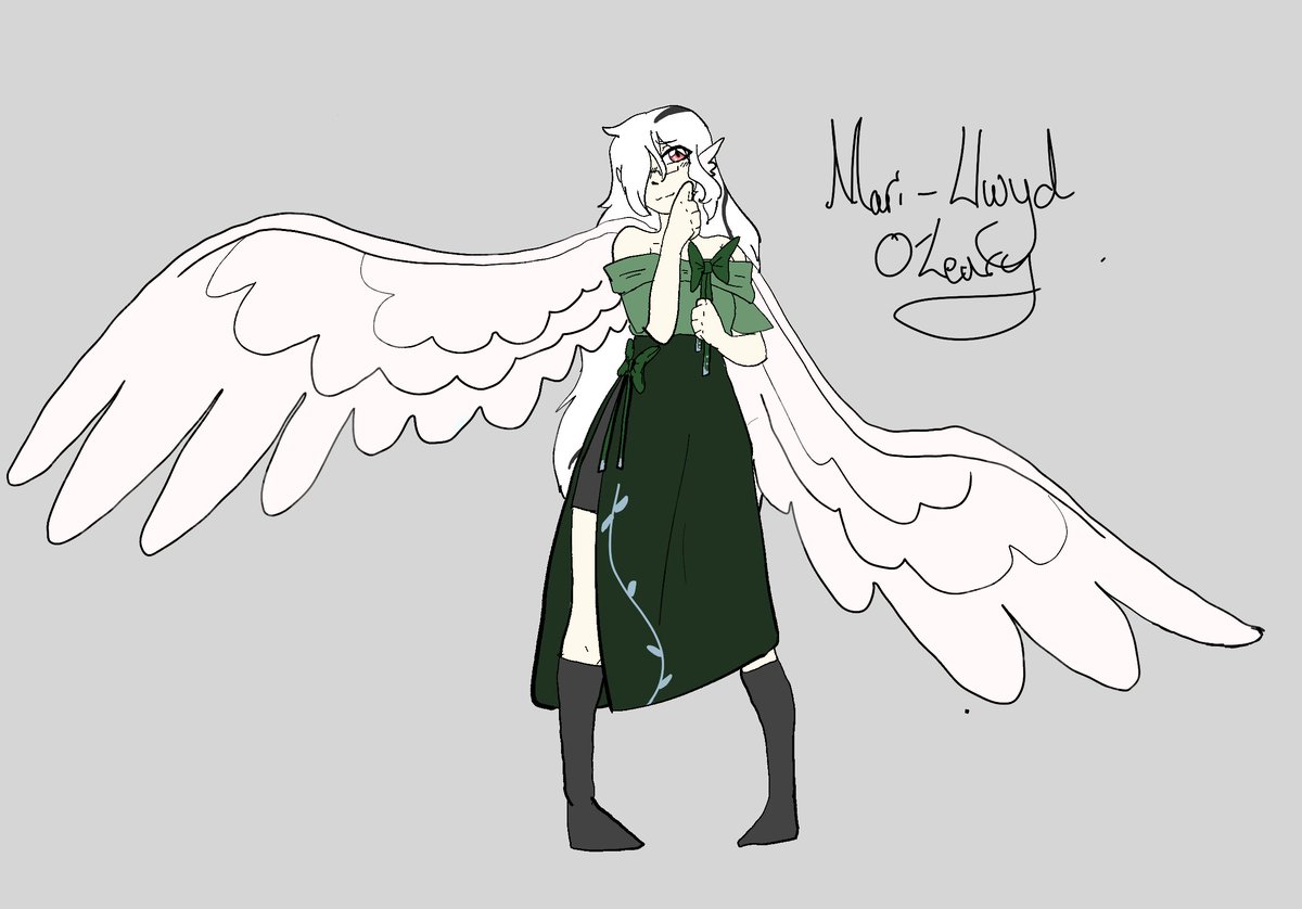 Okay ive been told i can say now yay!! Guess who's in the <a href="/CircusSmp/">The Circus SMP</a>  now!!! Meet Mari! The sibling to Morrena O'Leary!~ :D!!